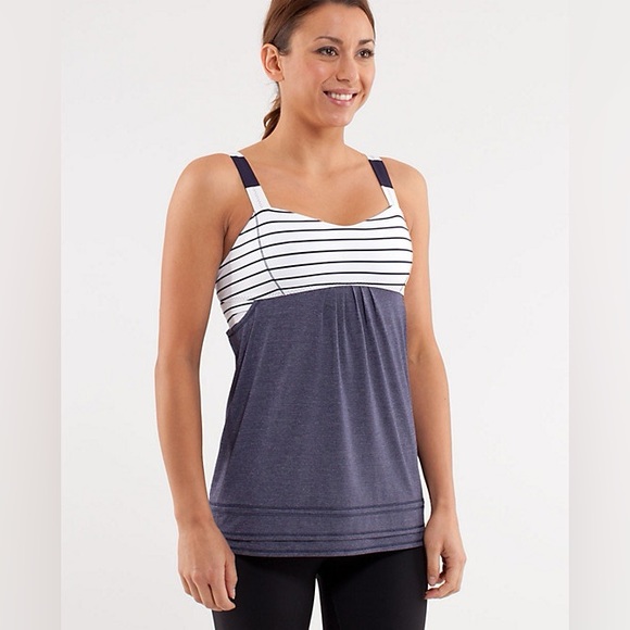 Lululemon "Run: Back on Track" Tank Top Size 2 - Picture 1 of 10